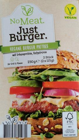 Just Burger, Vegane Burger Patties von Tom Agartz | Hochgeladen von: Tom Agartz