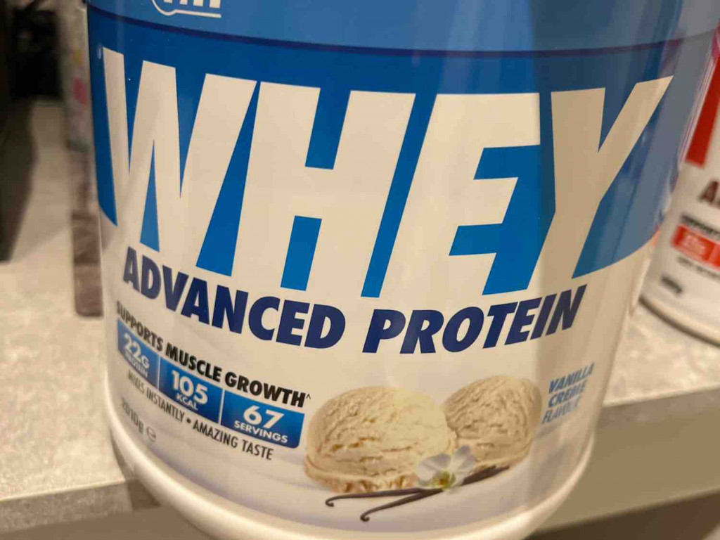 advanced whey protein, vanilla creme von pollphilipp348 | Hochgeladen von: pollphilipp348