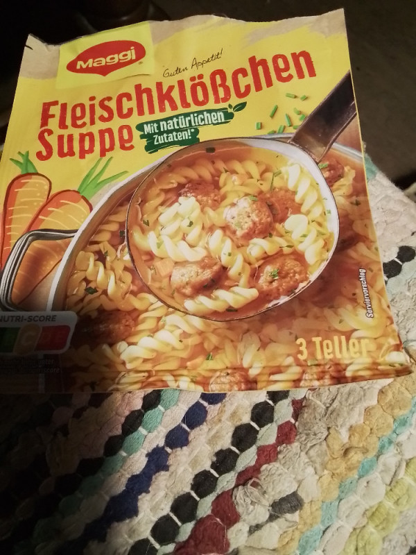 FLEISCHKLÖSCHEN SUPPE, Mit natürlichen Zutaten  1 Teller von Woo | Hochgeladen von: Wootsdock