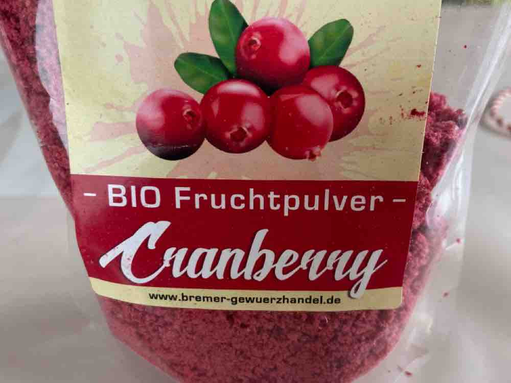 Bio Cranberrypulver von Krake | Hochgeladen von: Krake