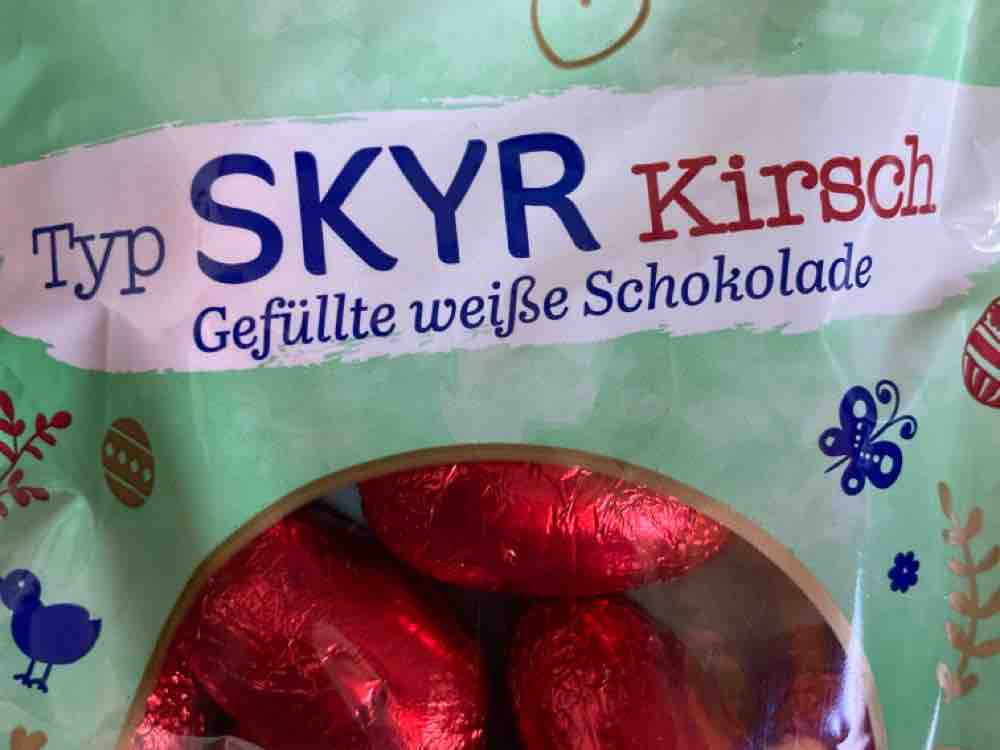 Skyr Kirsch, Gefüllte weiße Schokolade von petwe84 | Hochgeladen von: petwe84
