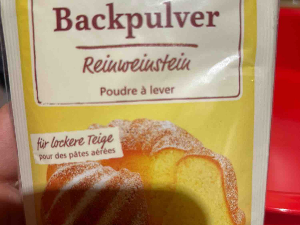 Alnatura Backpulver, Reinweinstein von andipl25 | Hochgeladen von: andipl25