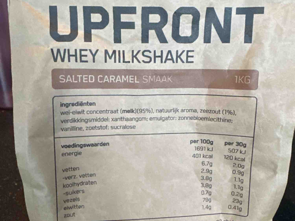 upfront whey salted caramel by esmeevanhulten | Hochgeladen von: esmeevanhulten