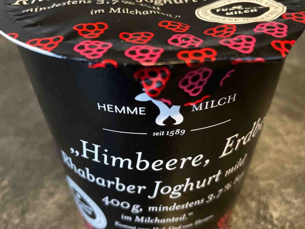 Himbeere, Erdbeere. Rhabarber Joghurt, 3,7% Fett von FrankThomas | Hochgeladen von: FrankThomasBN
