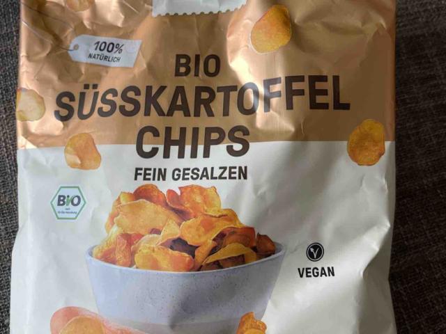 Bio Süßkartoffel Chips fein gesalzen von Pia010891 | Hochgeladen von: Pia010891