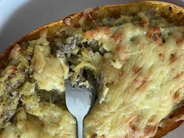 Spaghettikürbis Alfredo, mit Käse überbacken von DesertRose | Hochgeladen von: DesertRose Spaghettikürbis Alfredo, mit Käse überbacken von DesertRose | Hochgeladen von: DesertRose