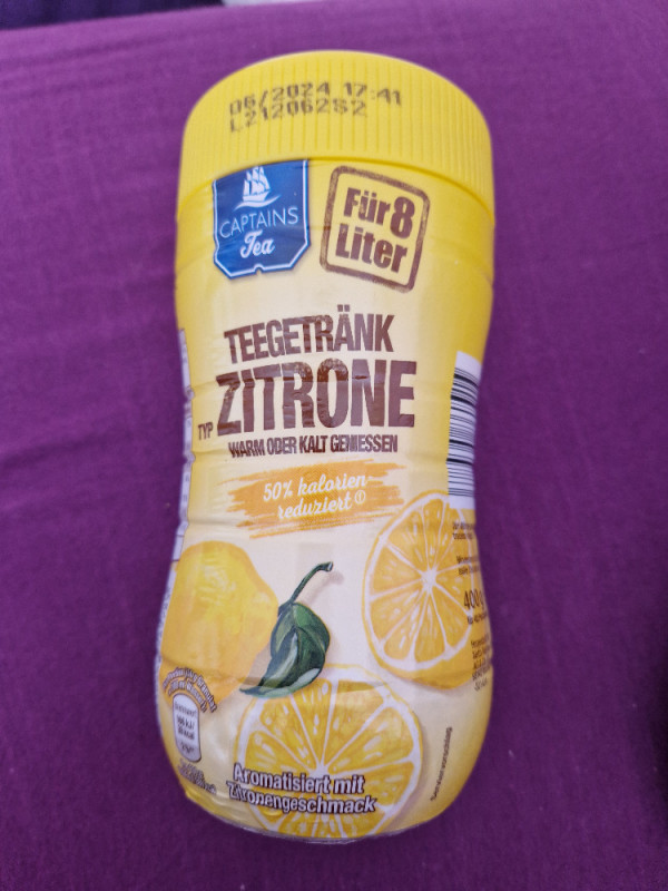 TeeGetränk Zitrone (Krümeltee), Mit wasser von Bella0407 | Hochgeladen von: Bella0407