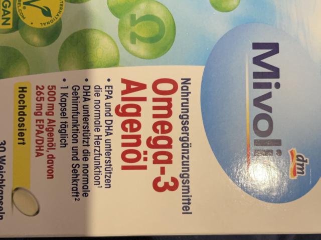 Omega-3, Algenöl von TaNascha12 | Hochgeladen von: TaNascha12