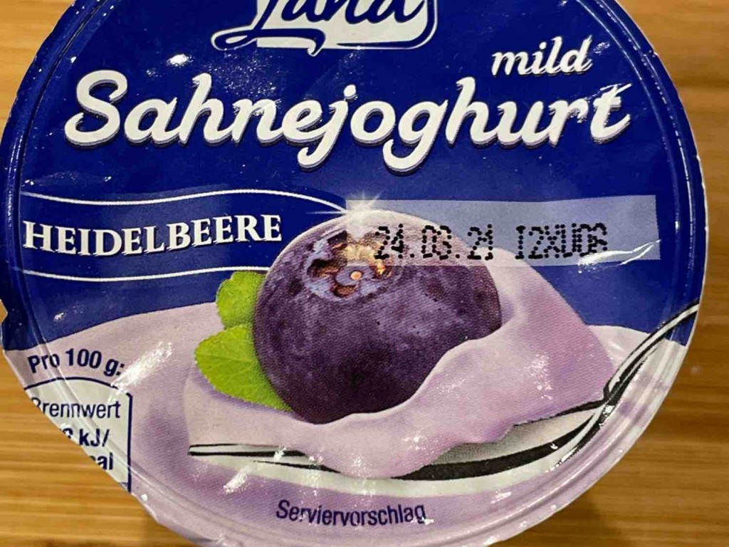 Sahnejoghurt mild Heidelbeere von jochenwahl | Hochgeladen von: jochenwahl