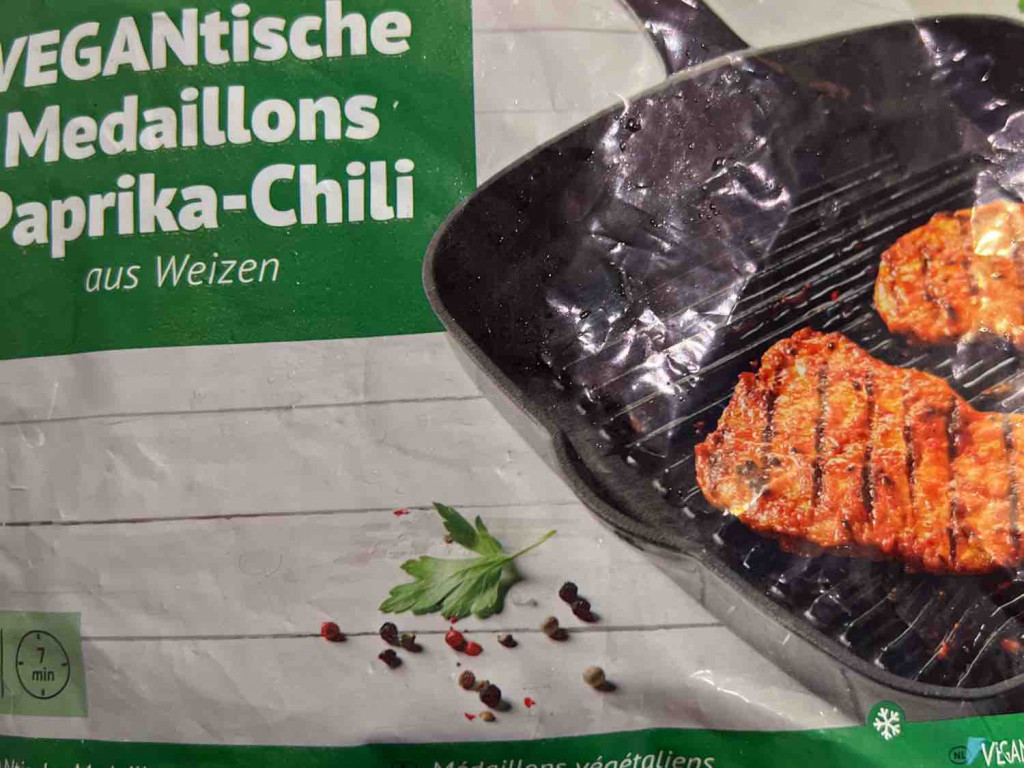 VEGANtische Medaillons Paprika-Chili, aus Weizen von JuneYubin | Hochgeladen von: JuneYubin