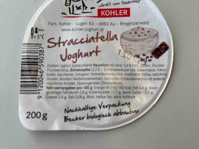 Stracciatella Joghurt, 3,8% Fett von ungerank | Hochgeladen von: ungerank