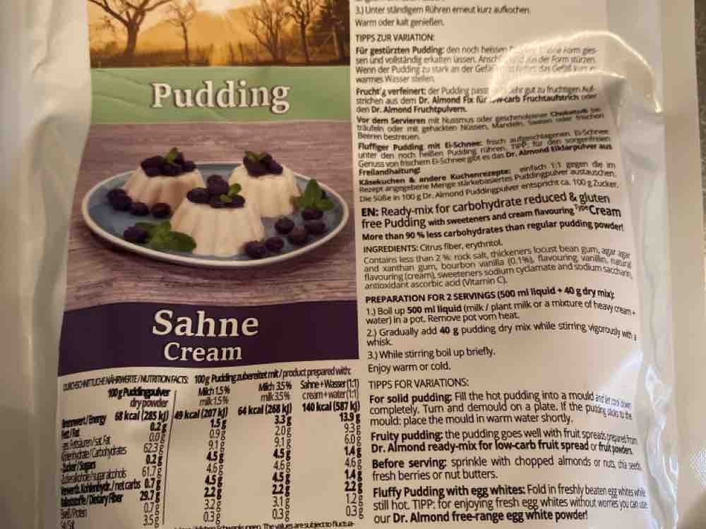 Pudding Sahne low-carb, Sahne von AnniMiro | Hochgeladen von: AnniMiro