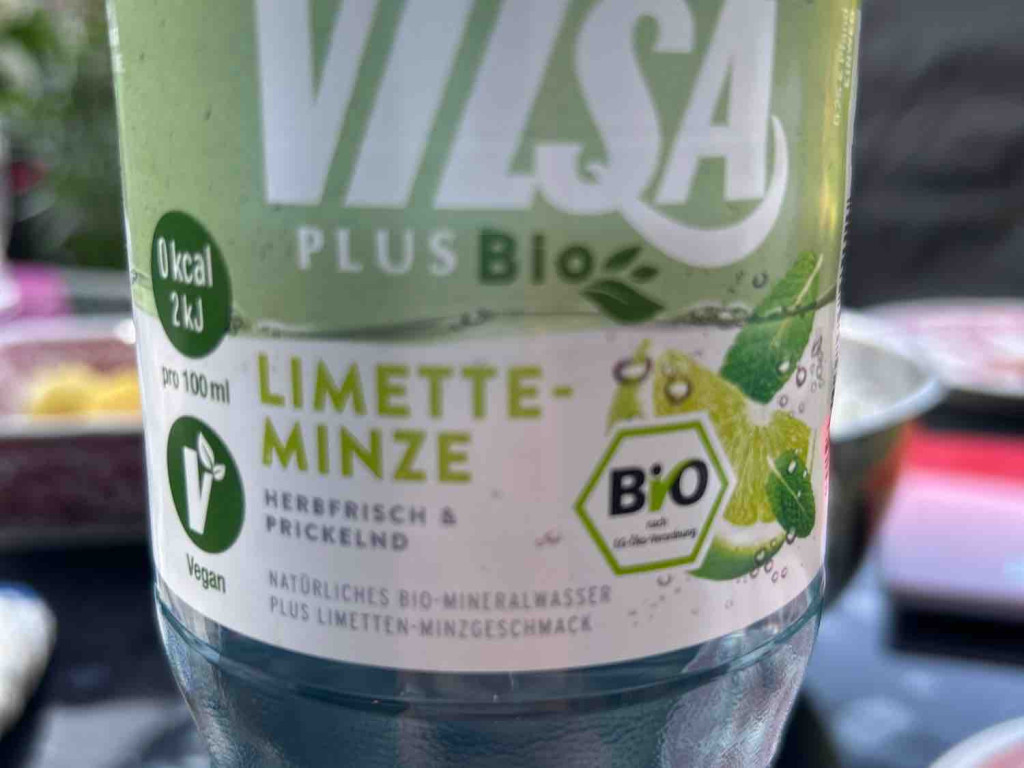 Vilsa Plus Bio Mineralwasser mit Limette-Minze von Christi | Hochgeladen von: Christi