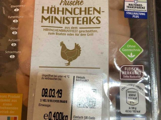 Hähnchen-Ministeaks von Niina93 | Hochgeladen von: Niina93