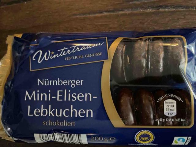 Nürnberger Mini-Elisen-Lebkuchen, schokoliert von itstanja | Hochgeladen von: itstanja