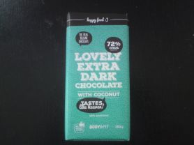 Lovely Extra Dark Chocolate, with Coconut | Hochgeladen von: Eva Schokolade