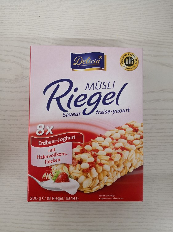 Müsli Riegel, Erdbeer-Joghurt von Tester18 | Hochgeladen von: Tester18