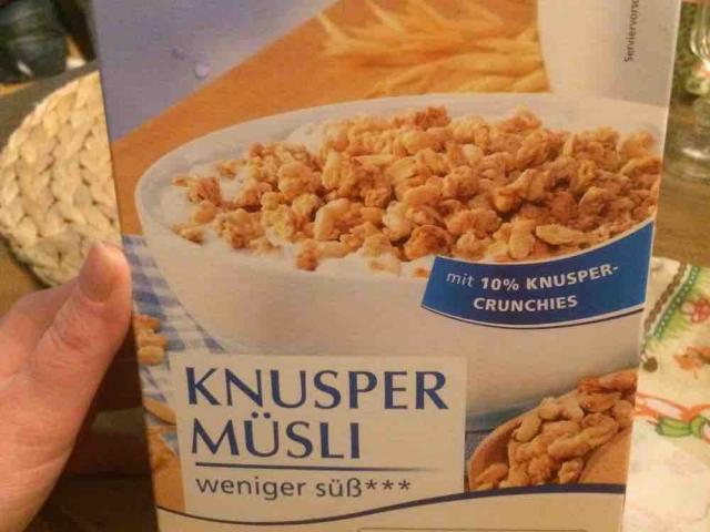 KNUSPER-MÜSLI, weniger süß von Haesi | Hochgeladen von: Haesi