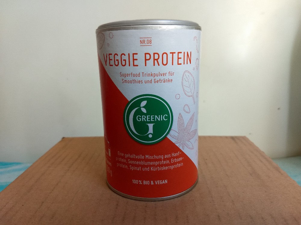 Veggie Protein, Superfood Trinkpulver für Smoothies und Getränke | Hochgeladen von: Molly Moon