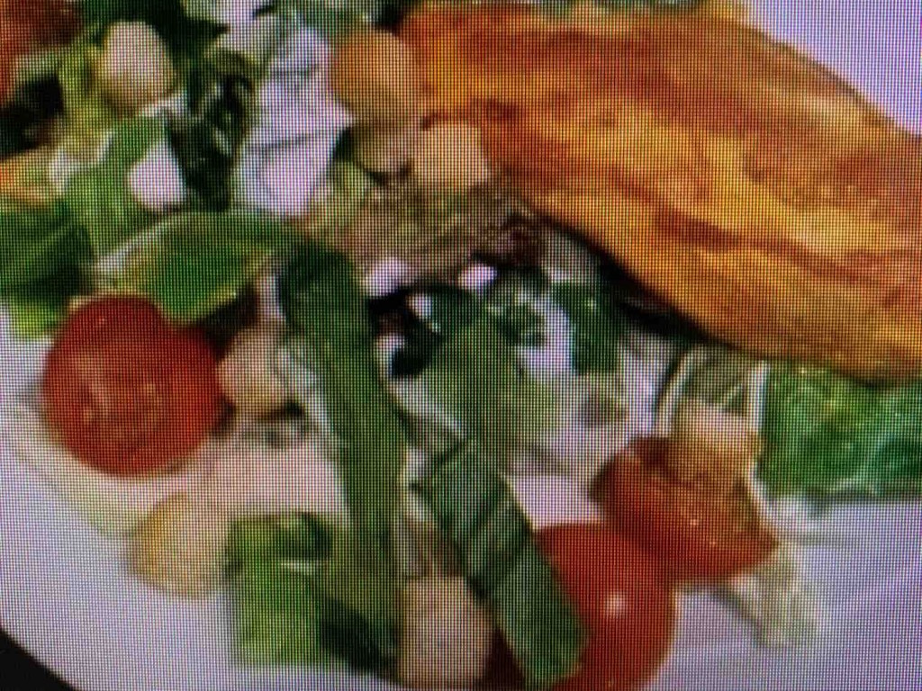 Bunter Salat mit Hähnchenbrust , mit Cesardressing von robffm | Hochgeladen von: robffm