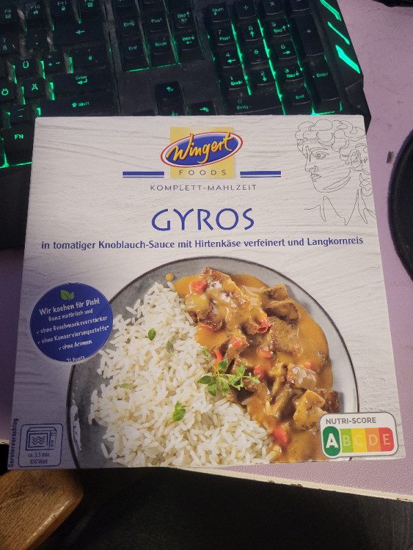 Gyros mit Reis (Fertiggericht) von Fabsi1994 | Hochgeladen von: Fabsi1994