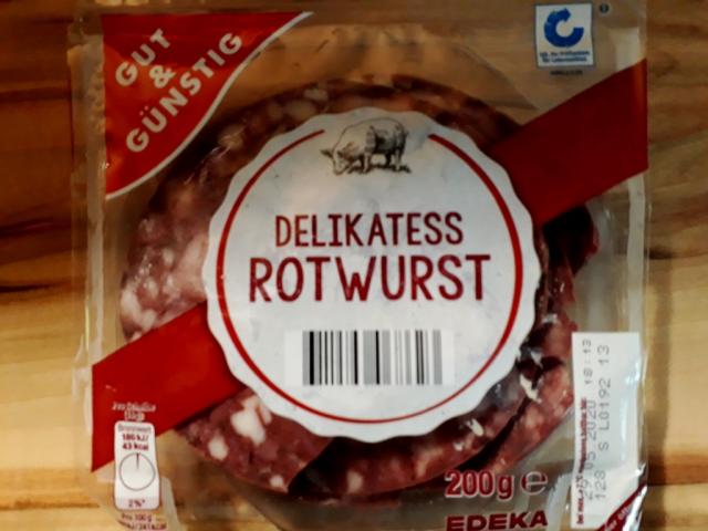 Delikatess Rotwurst | Hochgeladen von: cucuyo111