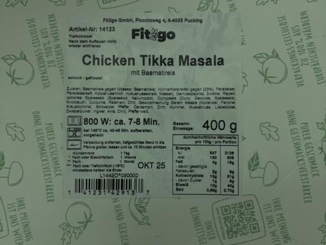 Fit2go Chicken Tikka Masala von Svobi | Hochgeladen von: Svobi