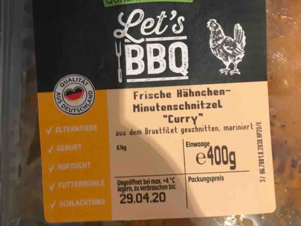 Lets BBQ, Frische Hähnchen-Minutenschnitzel "Curry&qu von  | Hochgeladen von: Katja1707