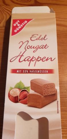 Edel nougat Happen, mit 33% Haselnüssen von Nalara | Hochgeladen von: Nalara