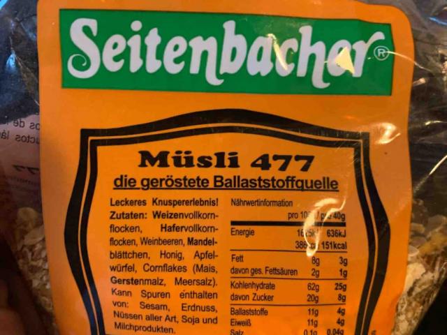 Seitenbacher Müsli 477 von tonelli | Hochgeladen von: tonelli