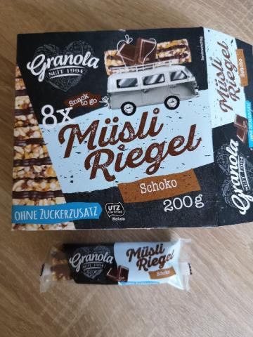 Granola Müsliriegel Schoko ohne Zuckerzusatz von Nofri78 | Hochgeladen von: Nofri78