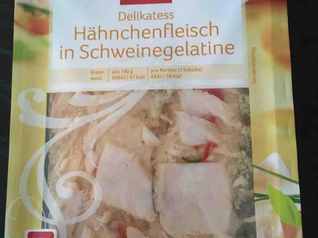 Hähnchenfleisch in Schweinegelatine von Heike0303 | Hochgeladen von: Heike0303