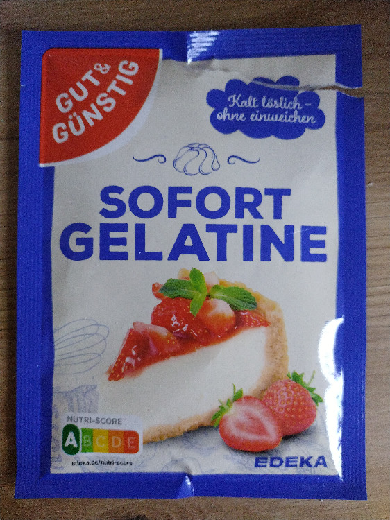 Sofort Gelatine von naclef | Hochgeladen von: naclef