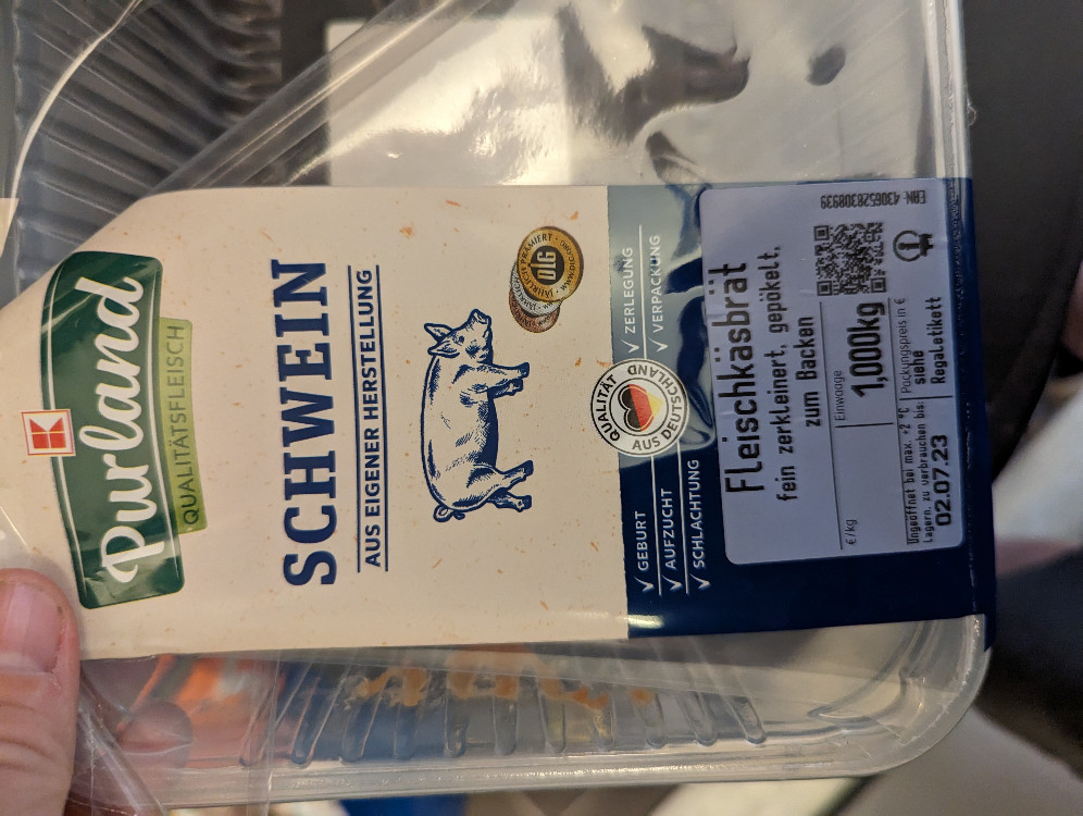 Kaufland Fleischkäse Schwein, fein von Freakadelle | Hochgeladen von: Freakadelle