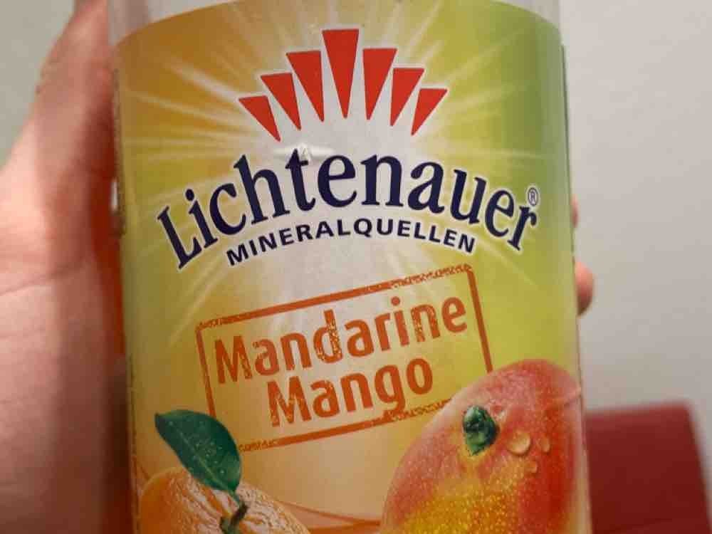 Lichtenauer Mandarine-Mango Limonade, orange von Seife | Hochgeladen von: Seife