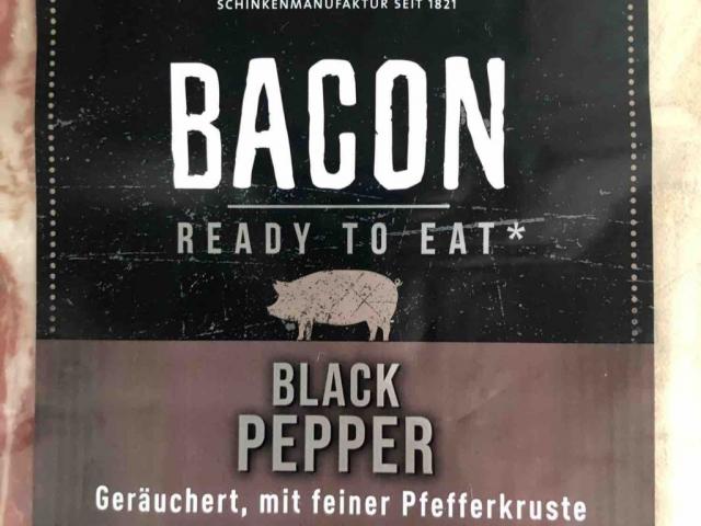 Bacon Black Pepper, geräuchert mit feiner Pfefferkruste von Ferg | Hochgeladen von: Fergy