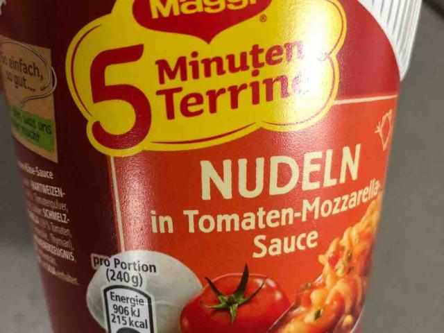 5 Minuten Terrine Nudeln in Tomaten-mozaralla Sauce von mihzi | Hochgeladen von: mihzi
