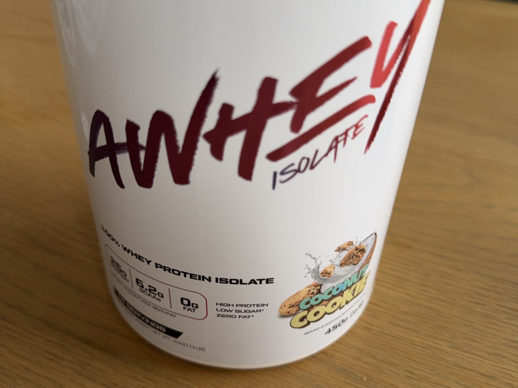 Awhey Isolate, Coconut Cookie von Willi77 | Hochgeladen von: Willi77 Awhey Isolate, Coconut Cookie von Willi77 | Hochgeladen von: Willi77