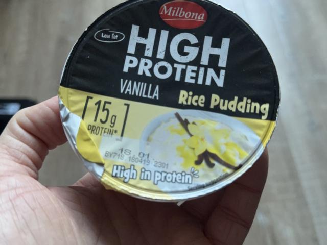 High Protein Rice Pudding, Vanilla by rndmnmbr | Uploaded by: rndmnmbr