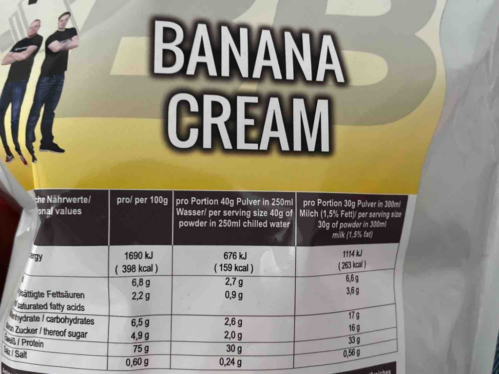 Banana Cream, mit Milch (1,5%) von minni96 | Hochgeladen von: minni96