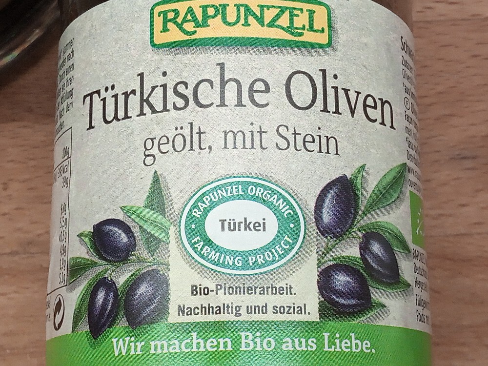 Türkische Oliven schwarz mit Stein, geölt von Frank Burkhardt | Hochgeladen von: Frank Burkhardt