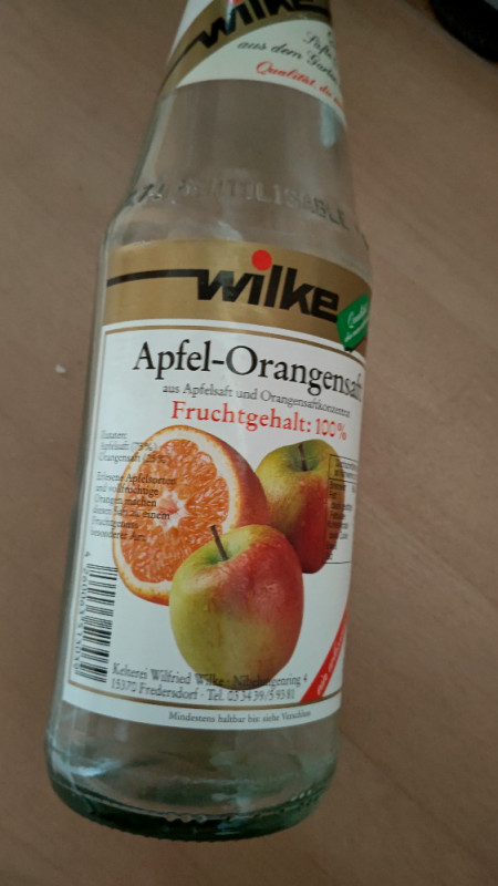 Apfel-Orangensaft, Fruchtgehalt: 100% von trenQuo | Hochgeladen von: trenQuo