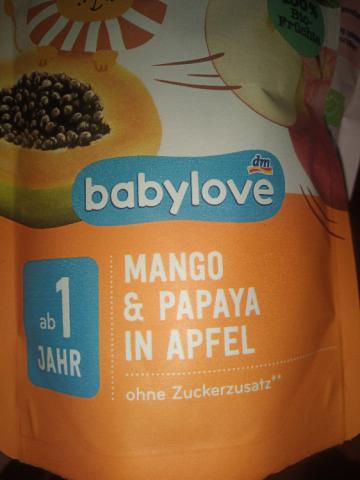 Mango & Papaya in Äpfel, Ohne Zuckerzusatz by Tokki | Uploaded by: Tokki