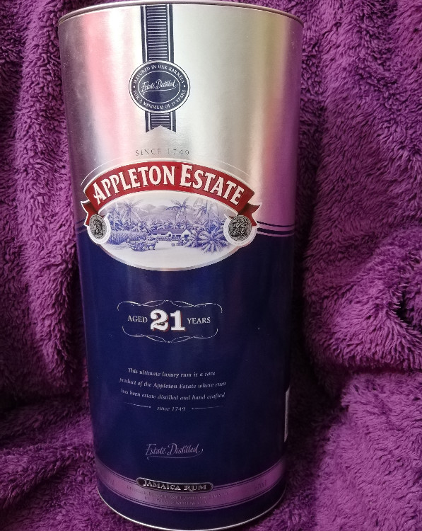 Appleton Estate 21year Rum, 43%o Jamaica-Rum (nutrition values m | Hochgeladen von: deltaflyerdsgmx.de