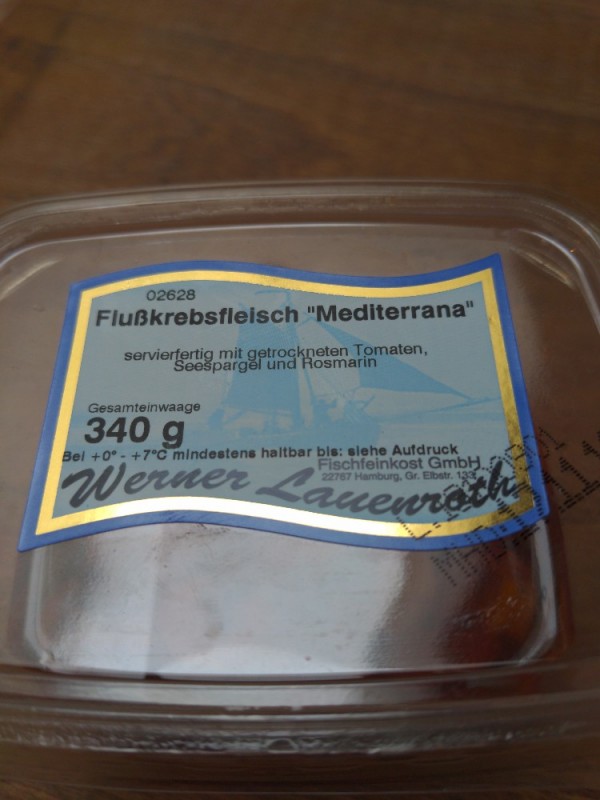 Flußkrebsfleisch Mediterrana, mit getrockneten Tomaten und Der S | Hochgeladen von: VolkerB