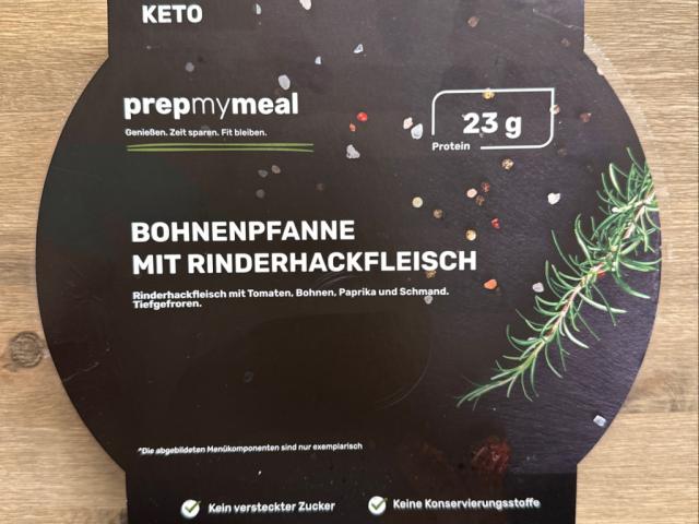 Prep My Meal - Bohnenpfanne mit Rinderhack von Mirtsha31 | Hochgeladen von: Mirtsha31