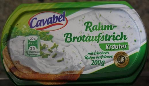 Cavabel Rahm-Brotaufstrich Kräuter | Hochgeladen von: Cabriokatze