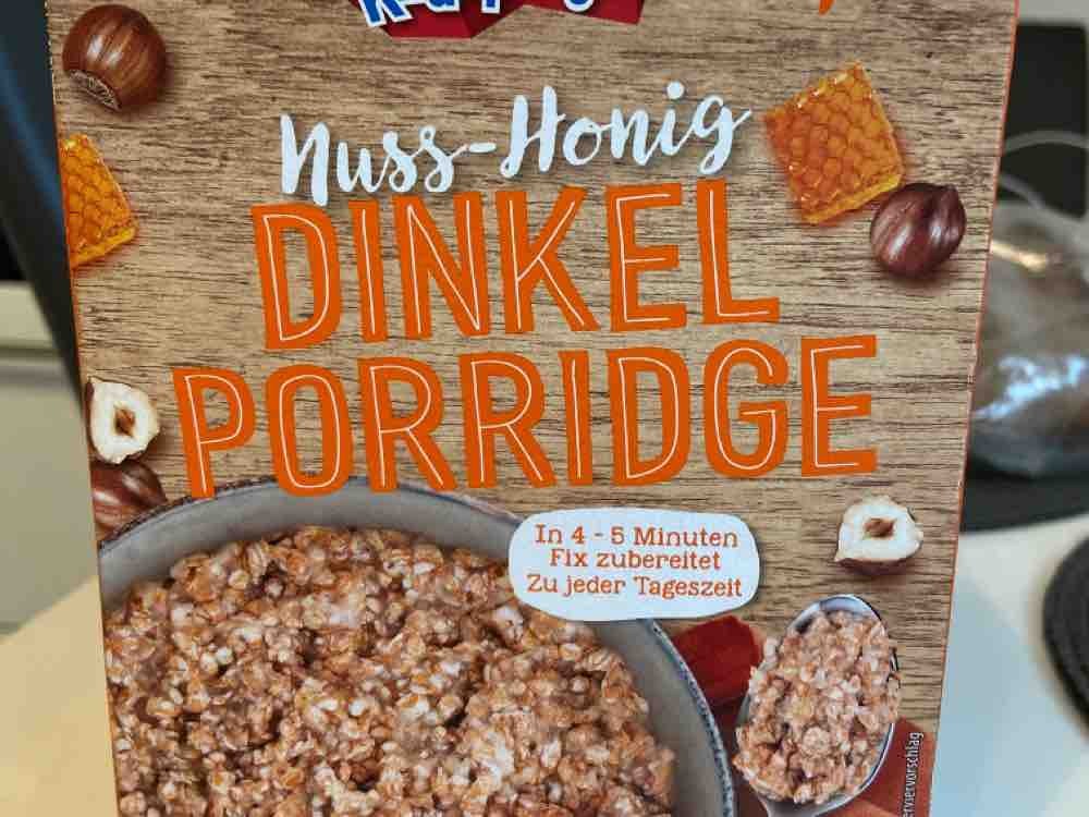 Dinkel Porridge, Nuss Honig von Canguen | Hochgeladen von: Canguen