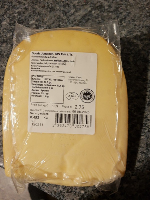 Gouda jung 48% Fett i. Tr. von mreimer | Hochgeladen von: mreimer