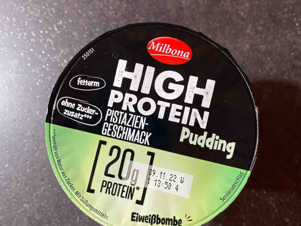 High Protein Pudding, Pistazien Geschmack von marenha | Hochgeladen von: marenha